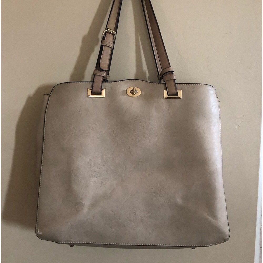 Simple Noelle Crossbody faux Leather Tote Top Handle Satchel Shoulder Bags
